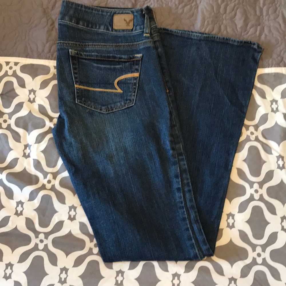 American Eagle artist stretch jeans